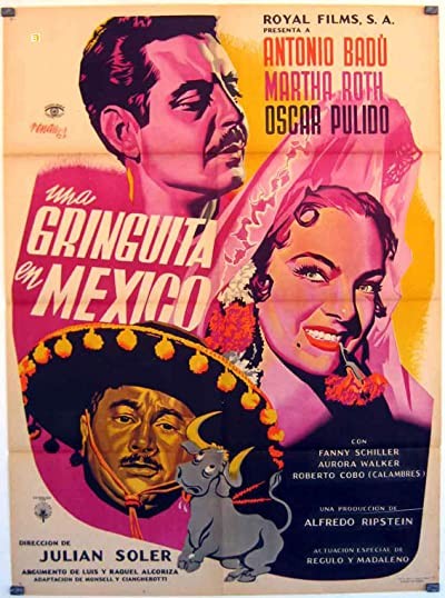 Una Gringuita En México (1951) afişi Una Gringuita En México (1951) afişi