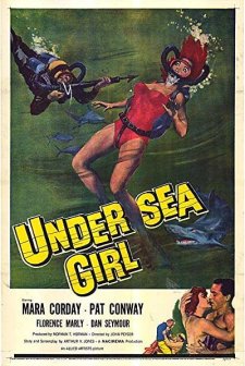Undersea Girl (1957) afişi