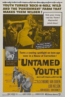 Untamed Youth (1957) afişi