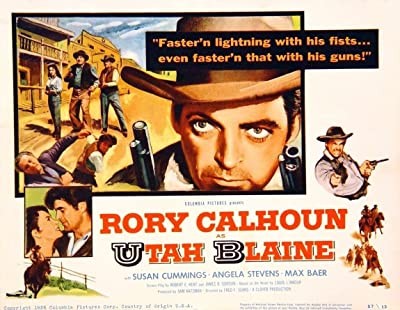 Utah Blaine (1957) afişi Utah Blaine (1957) afişi