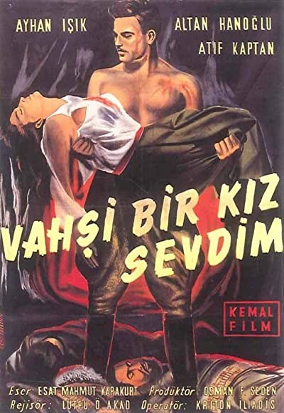 Vahşi Bir Kız Sevdim (1954) afişi