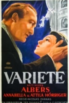 Varieté (1935) afişi