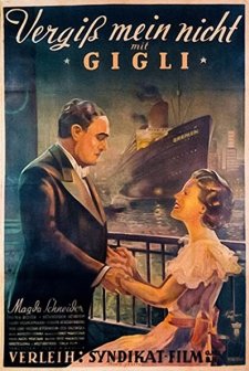 Vergiss Mein Nicht (1935) afişi