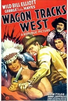 Wagon Tracks West (1943) afişi