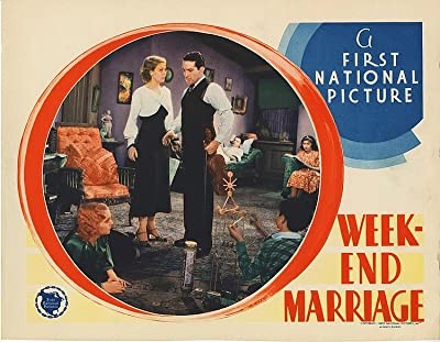 Week-end Marriage (1932) afişi Week-end Marriage (1932) afişi