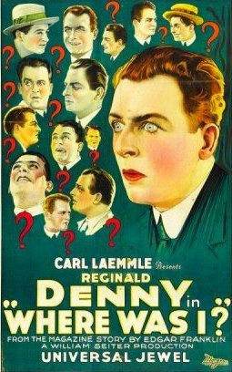 Where Was ı? (1925) afişi Where Was ı? (1925) afişi