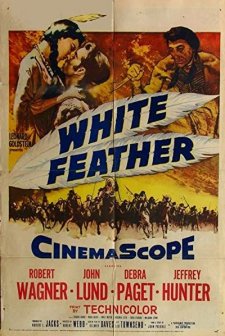 White Feather (1955) afişi