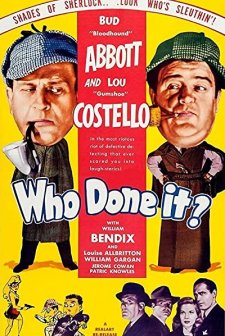 Who Done It? (1942) afişi