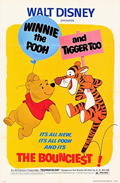 Winnie The Pooh And Tigger Too (1974) afişi Winnie The Pooh And Tigger Too (1974) afişi