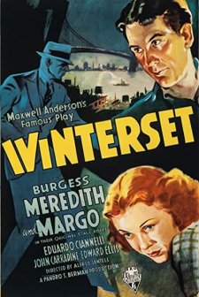 Winterset (1936) afişi