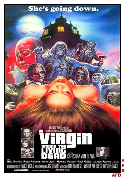 Yaşayan Ölülerin Arasında Bir Bakire (1973) afişi Yaşayan Ölülerin Arasında Bir Bakire (1973) afişi