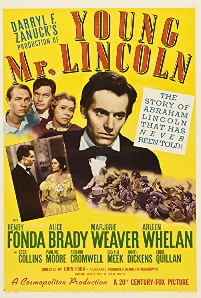 Young Mr. Lincoln (1939) afişi Young Mr. Lincoln (1939) afişi