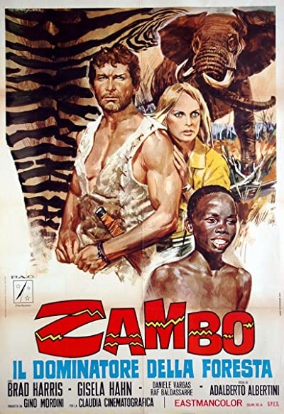Zambo, Il Dominatore Della Foresta (1972) afişi Zambo, Il Dominatore Della Foresta (1972) afişi