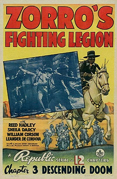 Zorro's Fighting Legion (1939) afişi Zorro's Fighting Legion (1939) afişi