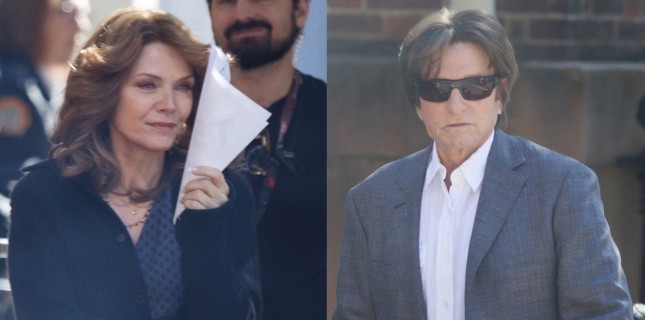 Michelle Pfeiffer ve Michael Douglas 'Ant-Man 2' Setinde