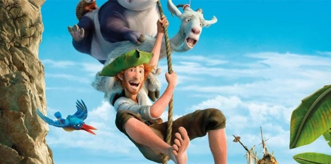 Robinson Crusoe'dan 2 Dublajlı Sahne İlk Kez Sizlerle