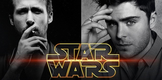 Ryan Gosling ve Zac Efron Yıldız Savaşları'nda?