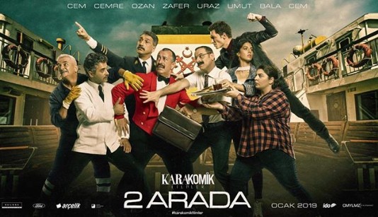İkinci film olan Karakomik Filmler:2 Arada'nın da kadrosu ve afişi hazır!