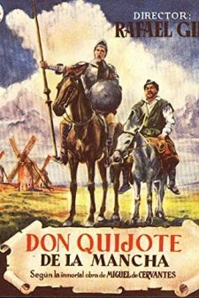 Don Quijote De La Mancha (1947) afişi