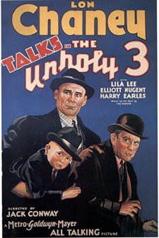 The Unholy Three (1930) afişi