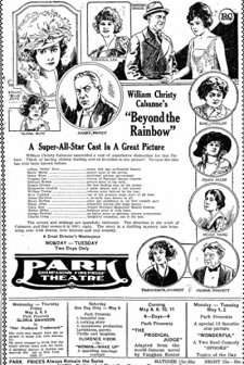 Beyond the Rainbow (1922) afişi