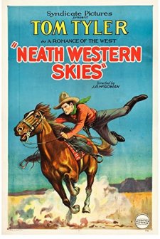 Neath Western Skies (1929) afişi