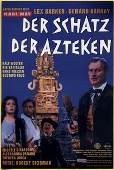 Der Schatz der Azteken (1965) afişi