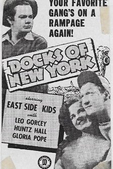 Docks Of New York (1945) afişi