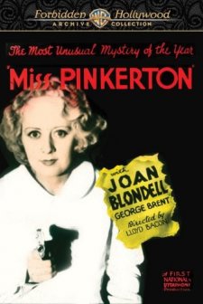 Miss Pinkerton (1932) afişi
