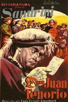 Don Juan Tenorio (1949) afişi