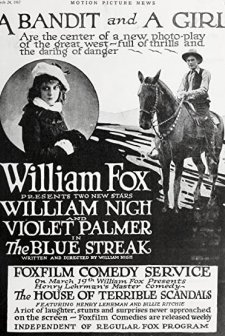 The Blue Streak (1917) afişi