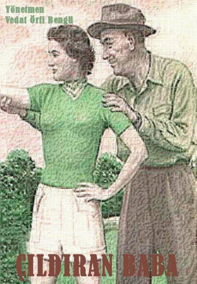 Çıldıran Baba (1950) afişi