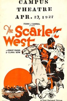 The Scarlet West (1925) afişi