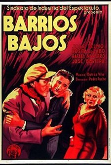 Barrios Bajos (1937) afişi