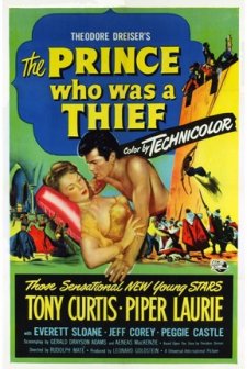 The Prince Who Was A Thief (1951) afişi