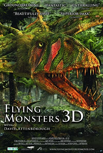 Flying Monsters 3d (2011) afişi