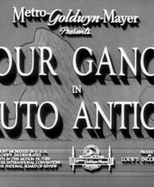 Auto Antics (1939) afişi