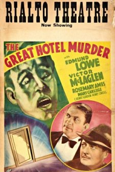 The Great Hotel Murder (1935) afişi