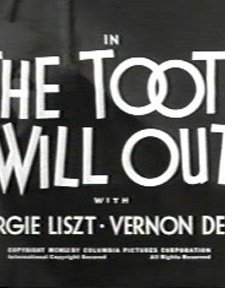 The Tooth Will Out (1951) afişi