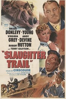 Slaughter Trail (1951) afişi
