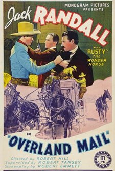 Overland Mail (1939) afişi