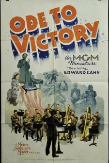 Ode To Victory (1943) afişi