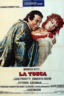 La Tosca (1973) afişi