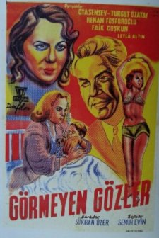 Sönen Gözler (1955) afişi