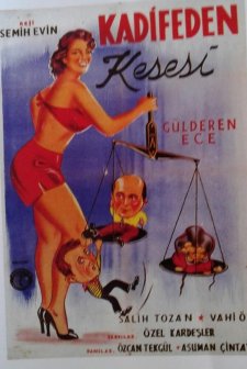 Kadifeden Kesesi (1956) afişi