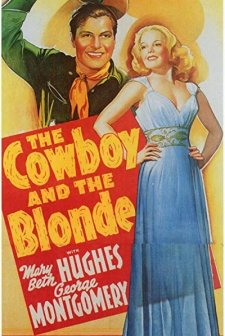 The Cowboy And The Blonde (1941) afişi