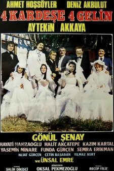 Dört Kardeşe Dört Gelin (1981) afişi
