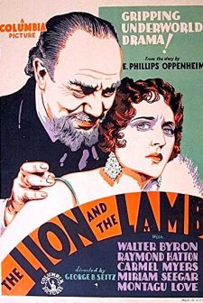 The Lion And The Lamb (1931) afişi