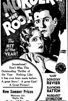 Murder On The Roof (1930) afişi