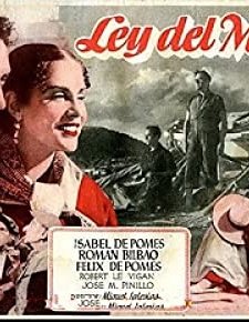Ley Del Mar (1952) afişi